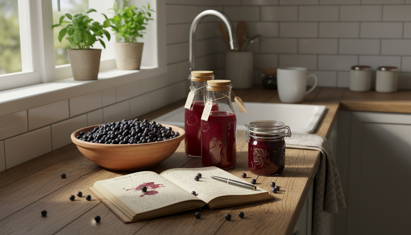 Marja-aroniamehun ohjeet ja reseptit kotona